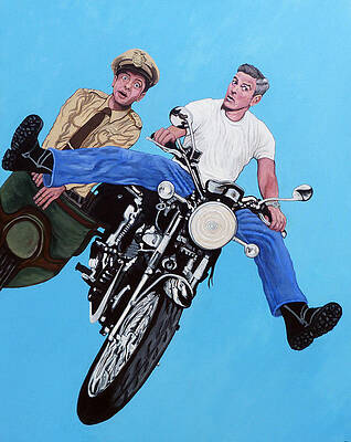 Wall Art - Painting - Blink by Tom Roderick