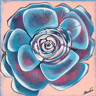 Wall Art - Painting - Bloom I by Shadia Derbyshire