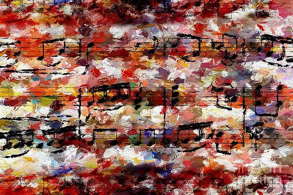 Wall Art - Digital Art - Blotched Up Divertimento 2 by Lon Chaffin