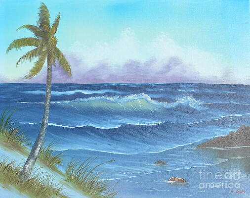 Wall Art - Painting - Blowing in the wind by Mary Scott