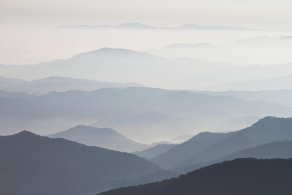 Blue Ridge Mountains View from Roan Mountain Balds by Bill Swindaman Blue Ridge Mountains View from Roan Mountain Balds by Bill Swindaman