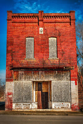 Wall Art - Photograph - Boarded Up by Brett Engle