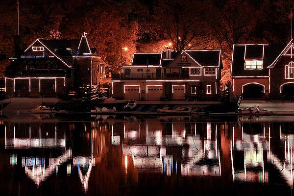 Boathouse Row Reflection by Deborah Crew-Johnson Boathouse Row Reflection by Deborah Crew-Johnson