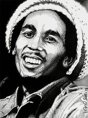 Wall Art - Drawing - Bob Marley by Cory Still