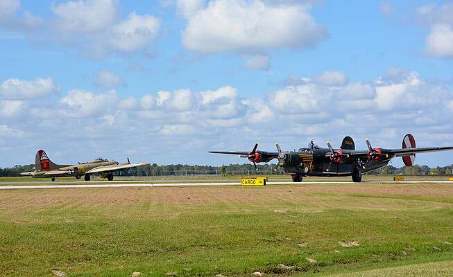 Wall Art - Photograph - Bomber Crossing by Matt Abrams