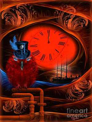 Born to travel in time - fantasy art by RGiada by Giada Rossi Born to travel in time - fantasy art by RGiada by Giada Rossi