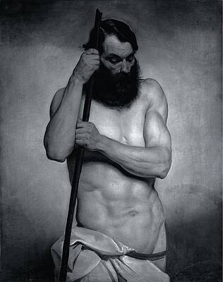 Wall Art - Photograph - Bossi Giovanni, Academic Study Of Nude by Everett