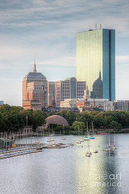 Massachusetts Wall Art featuring the photograph Boston Skyline II by Clarence Holmes