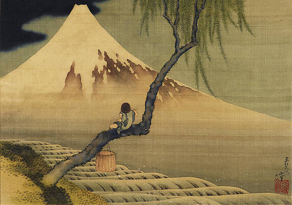 Miss youZZ Canvas Hd Print Poster Home Wall Decor Pictures 3 Pieces Katsushika Hokusai Great Wave Off Kanagawa Views Of Mount Fuji Painting,70cmx70cmx3Pcs,No Frame 