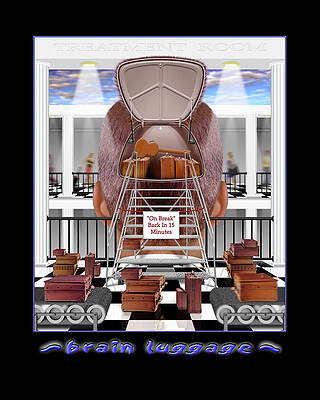 Wall Art - Photograph - Brain Luggage by Mike McGlothlen
