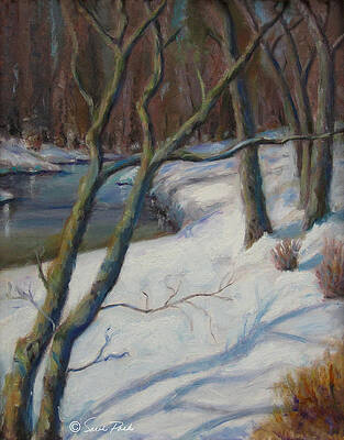 Brandywine River in Snow by Sarah Parks Brandywine River in Snow by Sarah Parks
