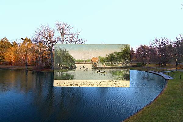 Bridge at Roger Williams Park in Providence RI by Jeff Hayden
