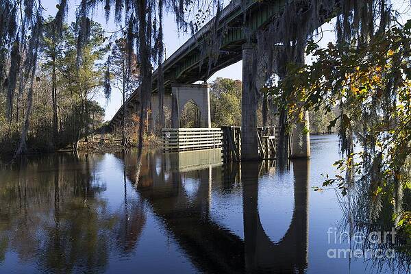 Bridge Over the Waccamaw on an Autumn Afternoon by MM Anderson Bridge Over the Waccamaw on an Autumn Afternoon by MM Anderson