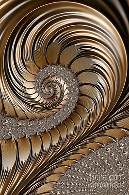 Bronze Scrolls Abstract by John Edwards Bronze Scrolls Abstract by John Edwards