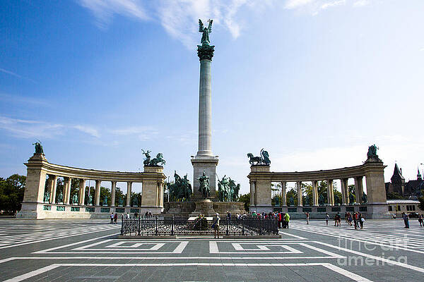 Wall Art - Photograph - Budapest Heroes Square 4 by Eyal Bartov