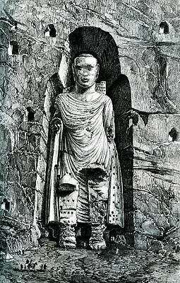 Wall Art - Photograph - Buddha Statue Of Bamyan by Science Photo Library