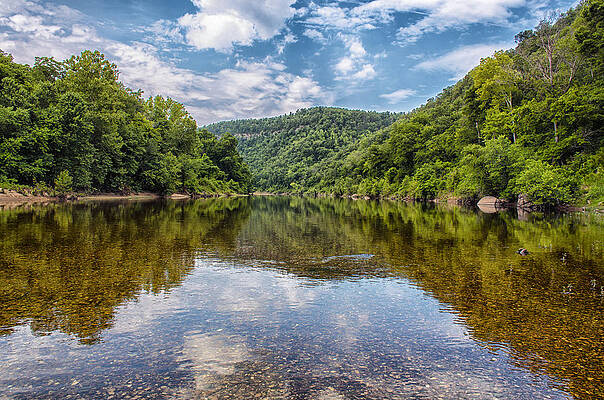Wall Art - Photograph - Buffalo National River by Bill and Linda Tiepelman