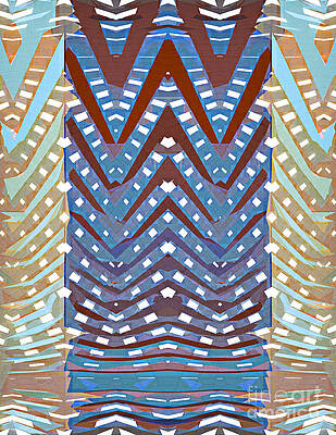 Wall Art - Digital Art - Building A Mountain by Phil Perkins