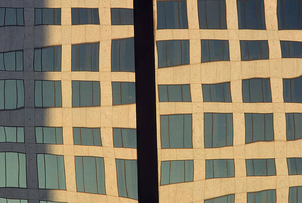 Wall Art - Photograph - Building Reflections by Peter Essick