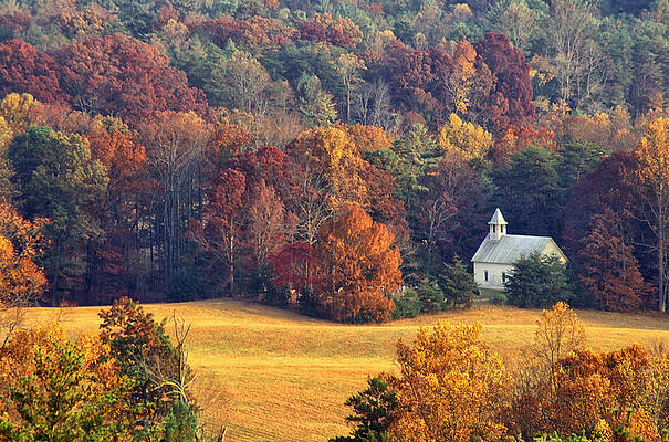 Cades Cove Methodist Church by Jim Dollar Cades Cove Methodist Church by Jim Dollar