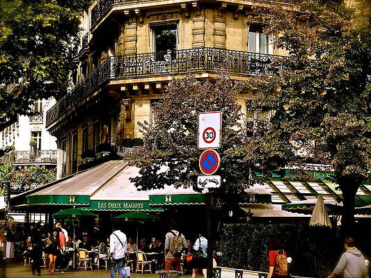 Cafe Deux Magots by Ira Shander Cafe Deux Magots by Ira Shander