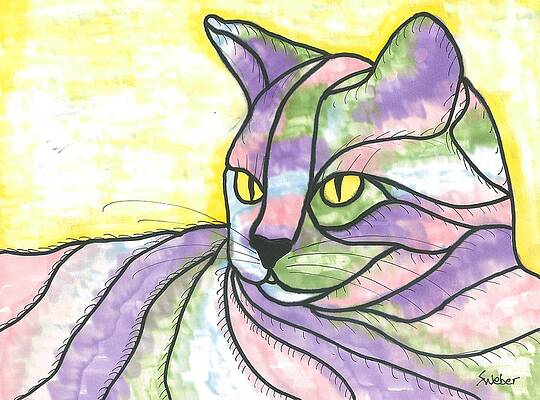 Calico Cat by SUSIE WEBER Calico Cat by SUSIE WEBER
