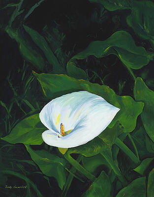 Calla Lily in the Garden of Diego and Frida by Judy Swerlick Calla Lily in the Garden of Diego and Frida by Judy Swerlick