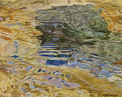 Calming flow by Stephen Dittberner