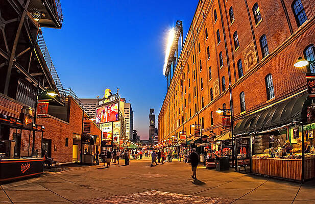Camden Yards in the Twilight by SCB Captures Camden Yards in the Twilight by SCB Captures
