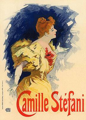 Nouveau Wall Art featuring the photograph Camille Stefani by Gianfranco Weiss