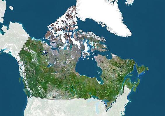 Wall Art - Photograph - Canada by Science Photo Library