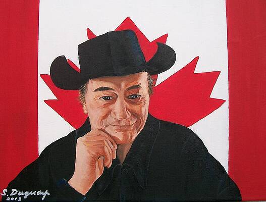 Canadian Icon Stompin' Tom Conners by Sharon Duguay Canadian Icon Stompin' Tom Conners by Sharon Duguay