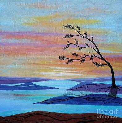 Canadian North Tree by Monika Shepherdson Canadian North Tree by Monika Shepherdson