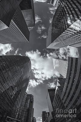 Wall Art featuring the photograph Canyons Of New York II by Clarence Holmes