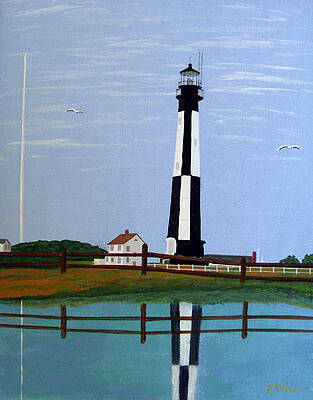 Caoe Henry Lighthouse by Frederic Kohli Caoe Henry Lighthouse by Frederic Kohli