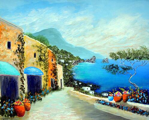Capri Light And Color by Larry Cirigliano