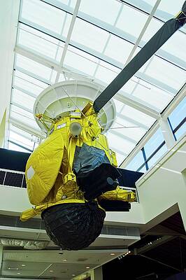 Wall Art - Photograph - Cassini-huygens Spacecraft Model by Science Photo Library