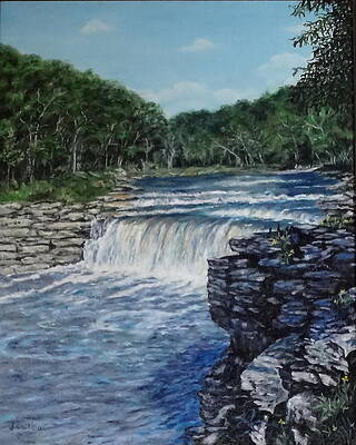 Cataract Falls by Jennifer Calhoun