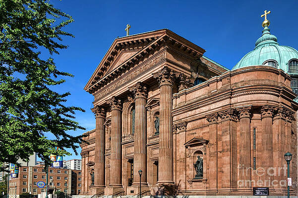 Wall Art - Photograph - Cathedral Basilica of Saints Peter and Paul by Olivier Le Queinec