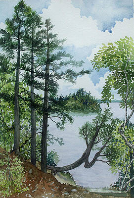 Cathedral Point - Trout Lake by Helen Klebesadel Cathedral Point - Trout Lake by Helen Klebesadel