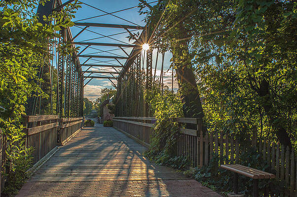 Cedarburg Footbridge by James Meyer Cedarburg Footbridge by James Meyer
