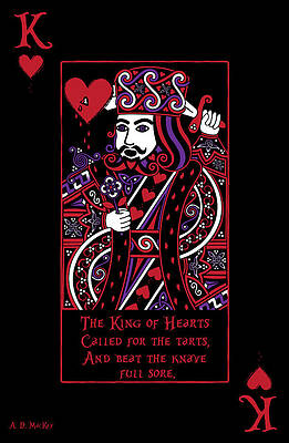 Celtic Queen of Hearts Part III The King of Hearts by Celtic Artist Angela Dawn MacKay Celtic Queen of Hearts Part III The King of Hearts by Celtic Artist Angela Dawn MacKay