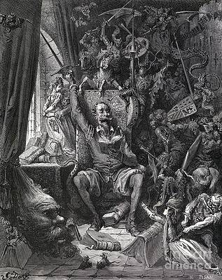 Wall Art - Photograph - Cervantes's Don Quixote In His Library by Science Photo Library