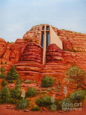 Chapel of the Holy Cross by Lora Duguay Chapel of the Holy Cross by Lora Duguay