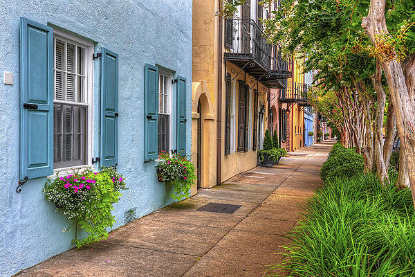 Rainbow Row - Charleston SC by Douglas Berry Rainbow Row - Charleston SC by Douglas Berry