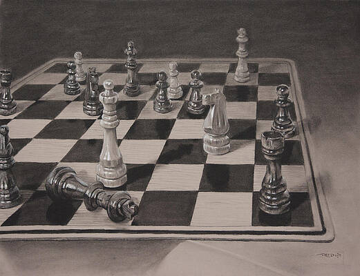 Chess Board Paintings for Sale - Fine Art America