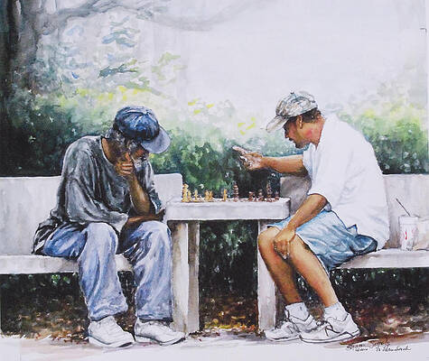 Chess Players by Sharon Sorrels Chess Players by Sharon Sorrels