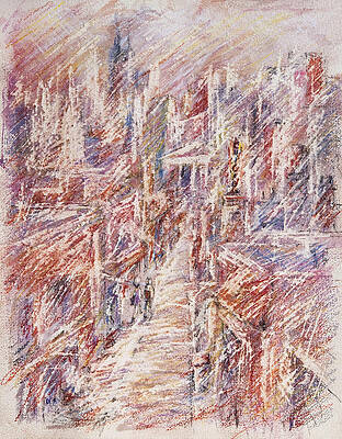 Wall Art - Drawing - Chicago Girl by William Russell Nowicki