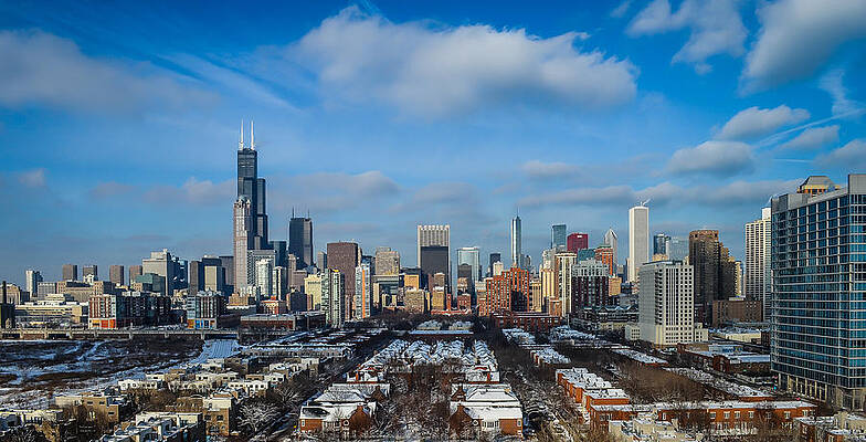 Wall Art - Photograph - Chicago Morning by David Downs