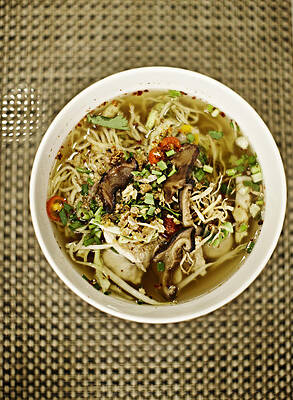 Wall Art - Photograph - Chicken Soup With Noodles by Niels Busch